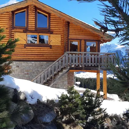 Chalet Scandinave Alaskan Classe 4 Etoiles Chalet Bolquere